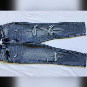 Judy Blue Jeans Women's Size 7/28 (29X27.5) Slim Fit Distressed Stretch Denim